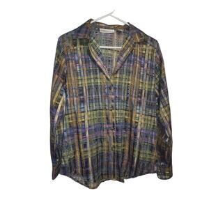 Dressbarn Women's Button Up Size Small